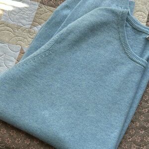 Cashmere & Merino pullover crewneck sweater
